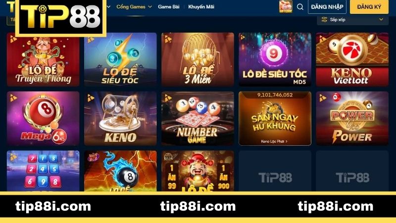 Khái quát chung về sân chơi lô đề TIP88