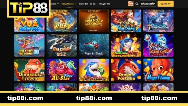 Tổng quan về sân chơi bắn cá đổi thưởng tại TIP88